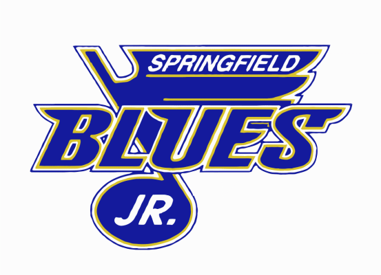 Springfield Junior Blues 1999 00-2004 05 Primary Logo iron on paper